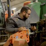 Antoine conducteur engins Cuma